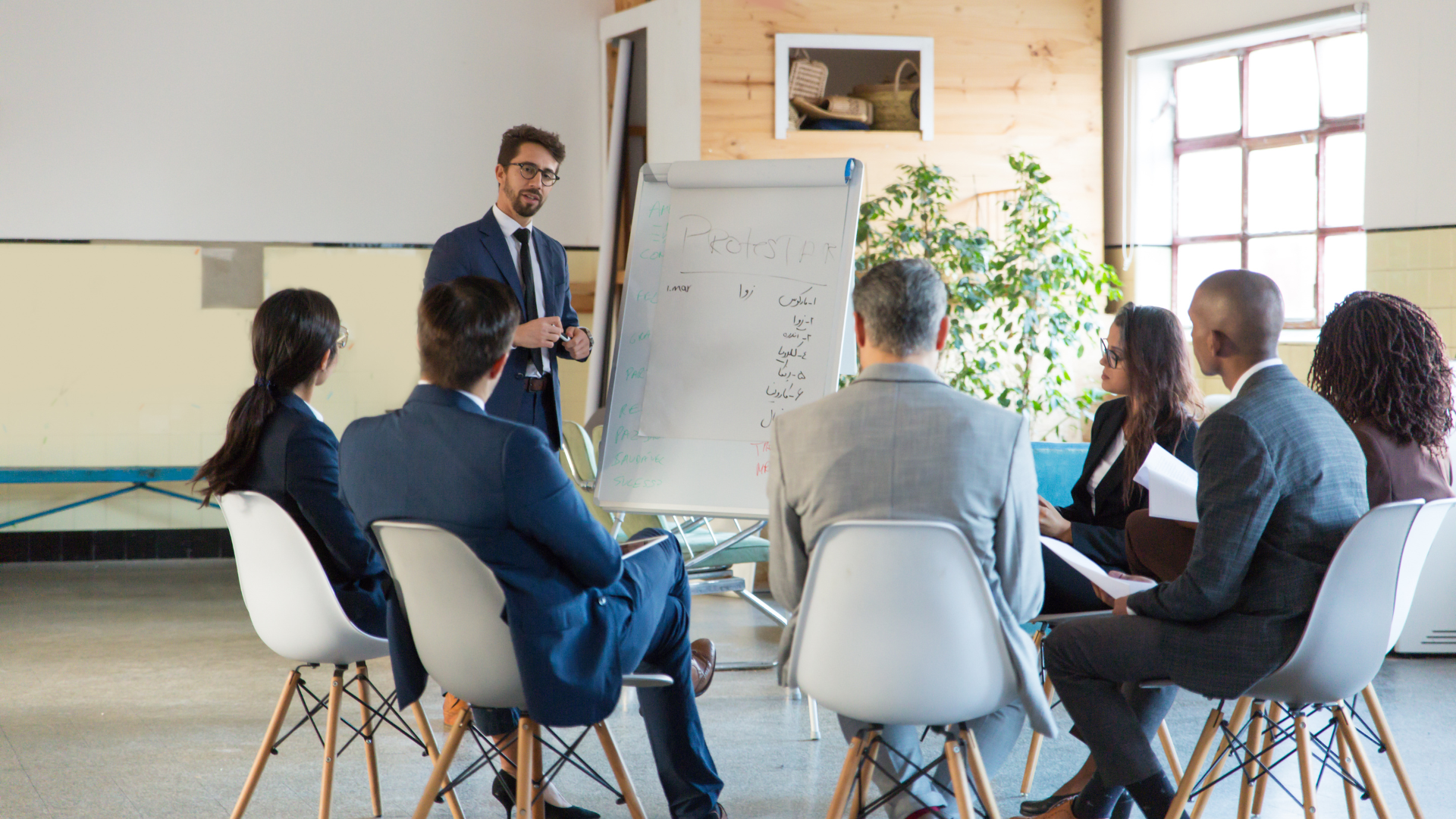 Zakelijk trainer freelancer