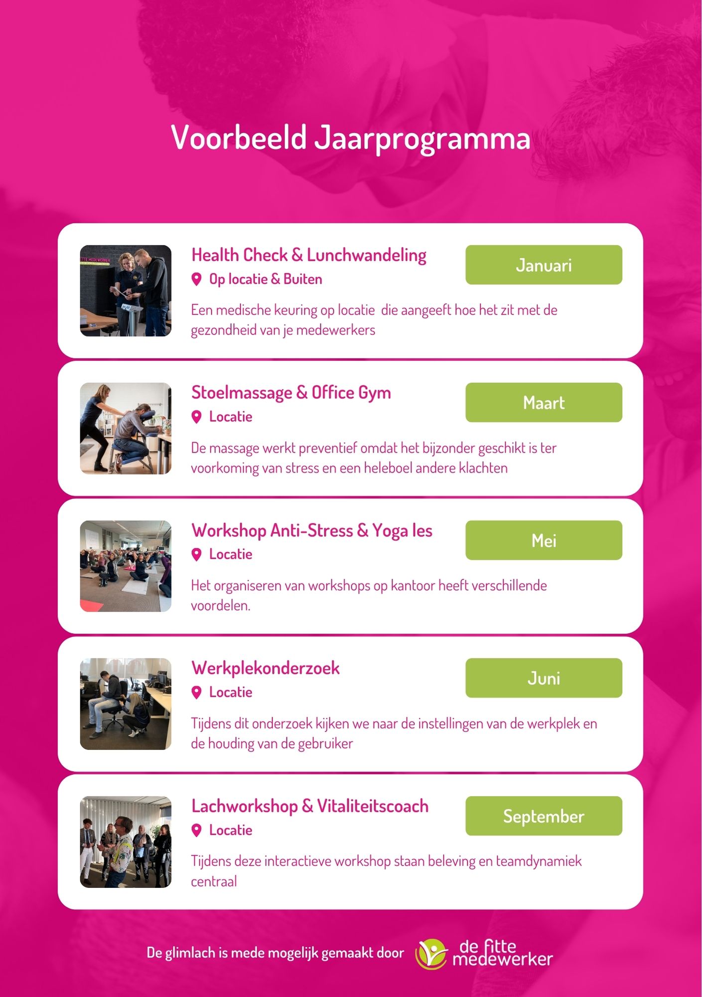 Voorbeeldprogramma Jaarprogramma