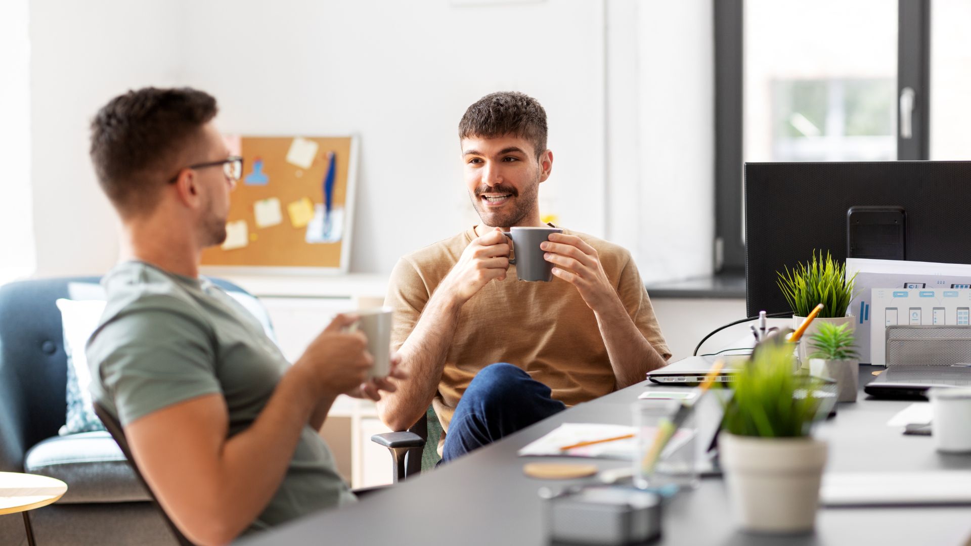 Koffie op het werk